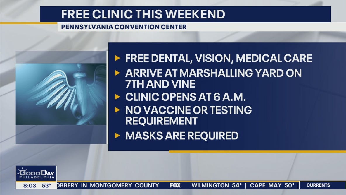 Nonprofit Remote Area Medical hosting free health clinic at Pennsylvania Convention Center